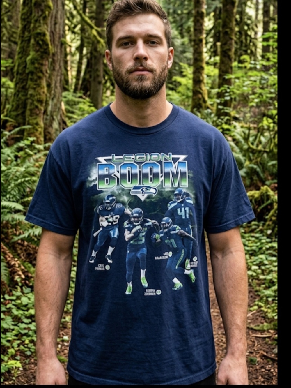 Seattle Seahawks Legion of Boom Graphic T-Shirt
